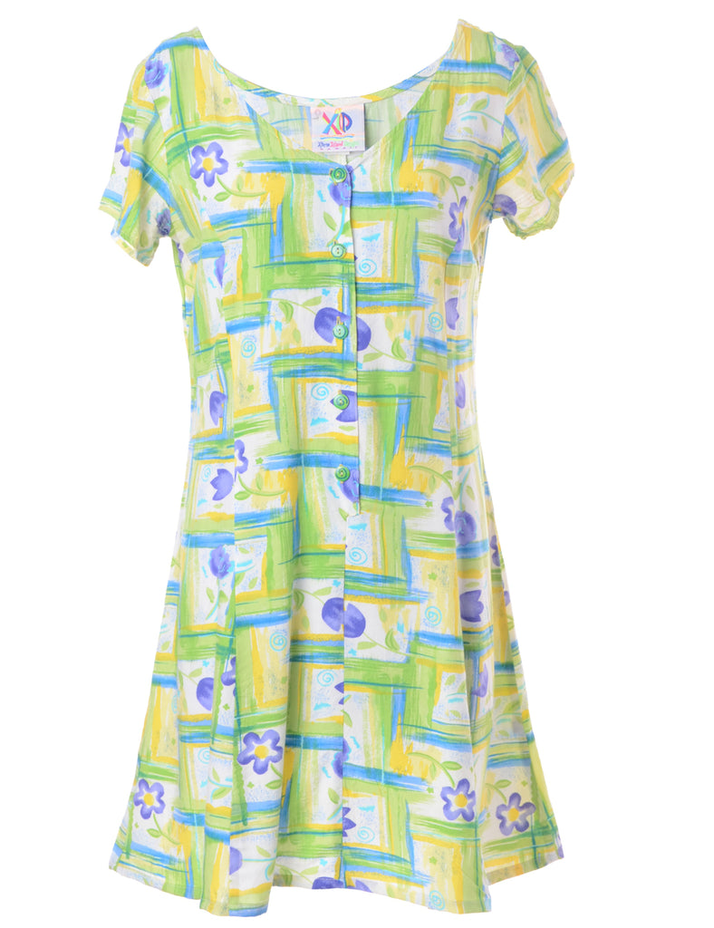 Beyond Retro Label Label Floral Short Dress
