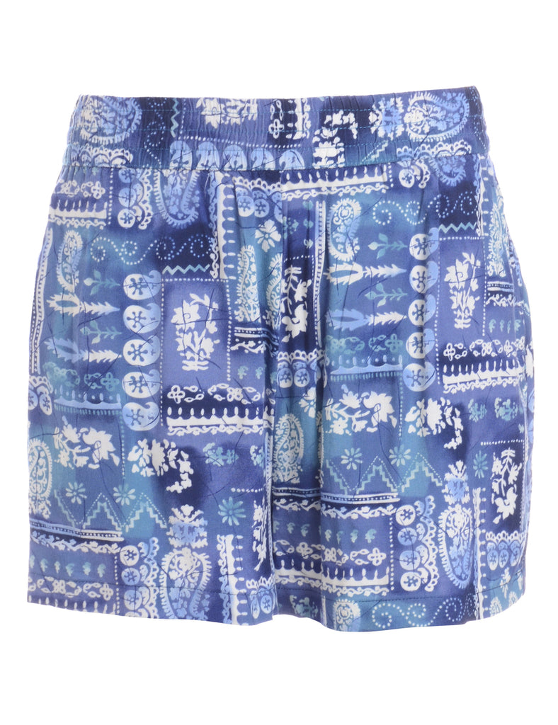 Beyond Retro Label Label Floral Summer Shorts