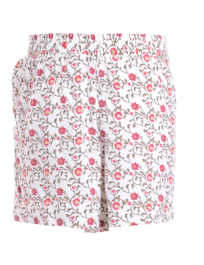 Beyond Retro Label Label Floral Summer Shorts