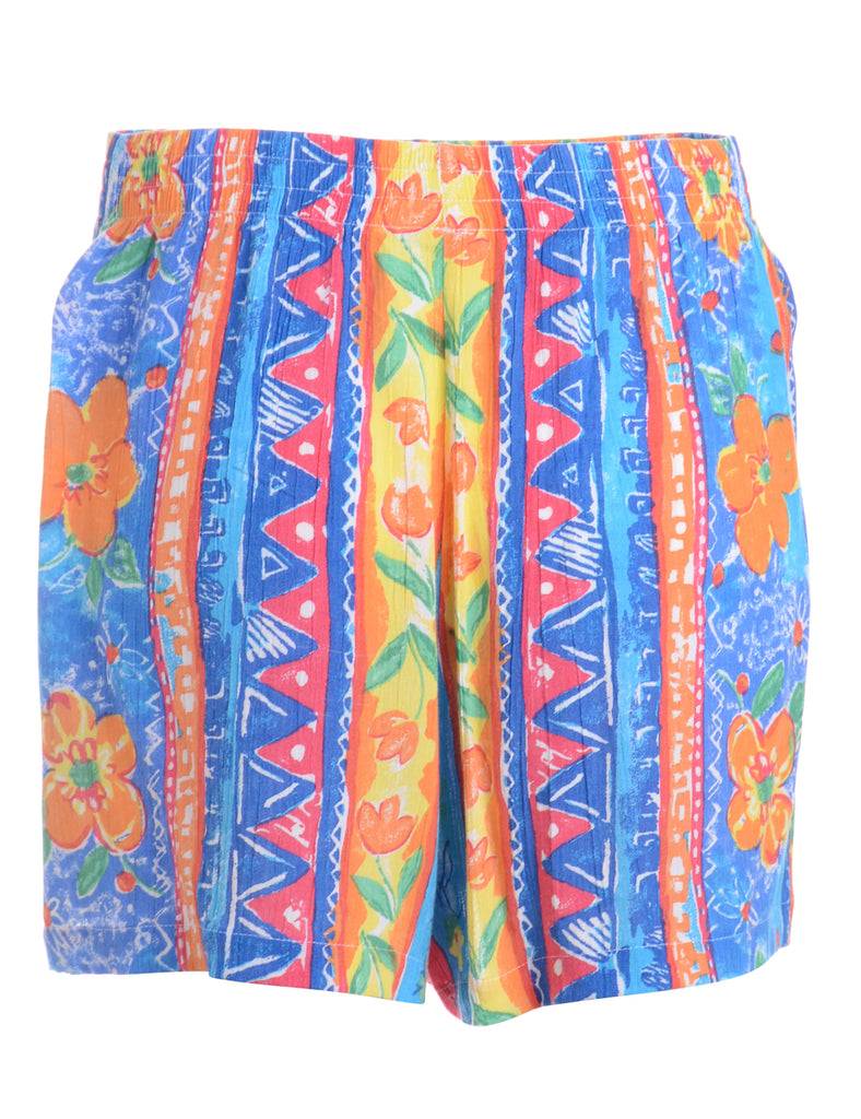 Beyond Retro Label Label Floral Summer Shorts