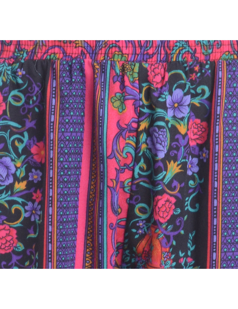 Beyond Retro Label Label Floral Summer Shorts