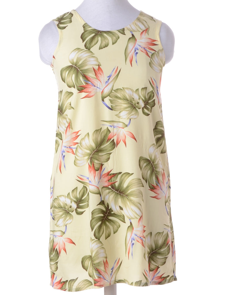 Beyond Retro Label Label Foliage Short Dress