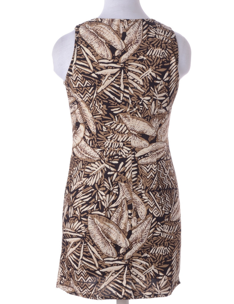 Beyond Retro Label Label Foliage Short Dress
