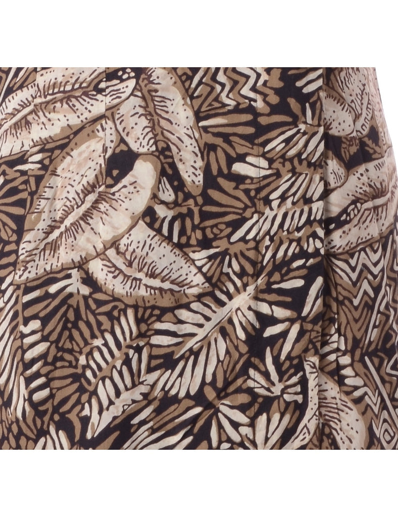 Beyond Retro Label Label Foliage Short Dress