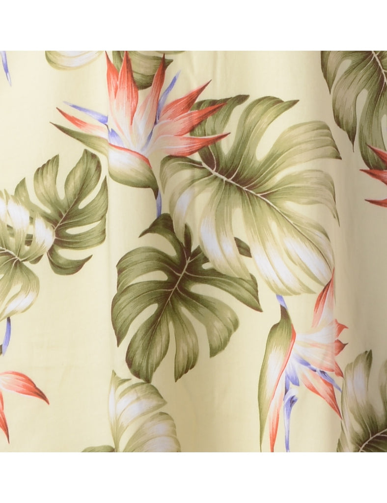Beyond Retro Label Label Foliage Short Dress