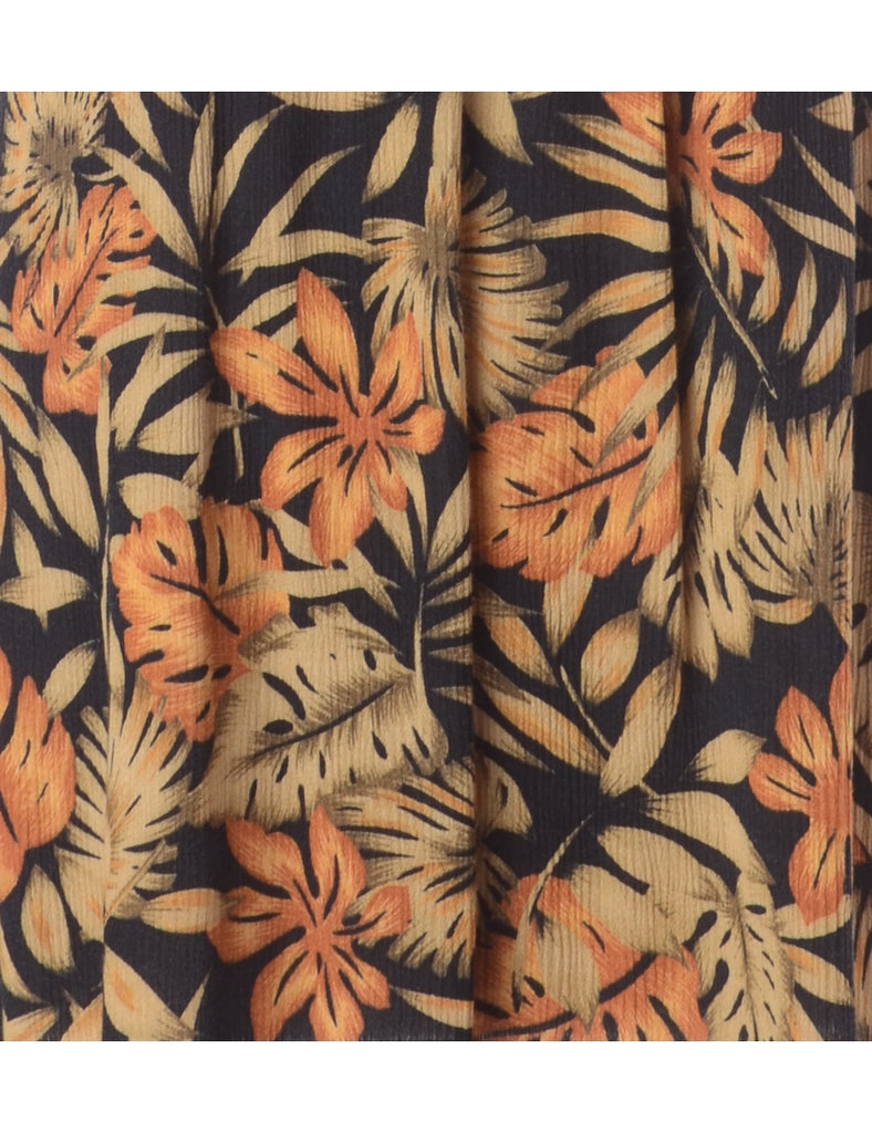 Beyond Retro Label Label Foliage Short Dress