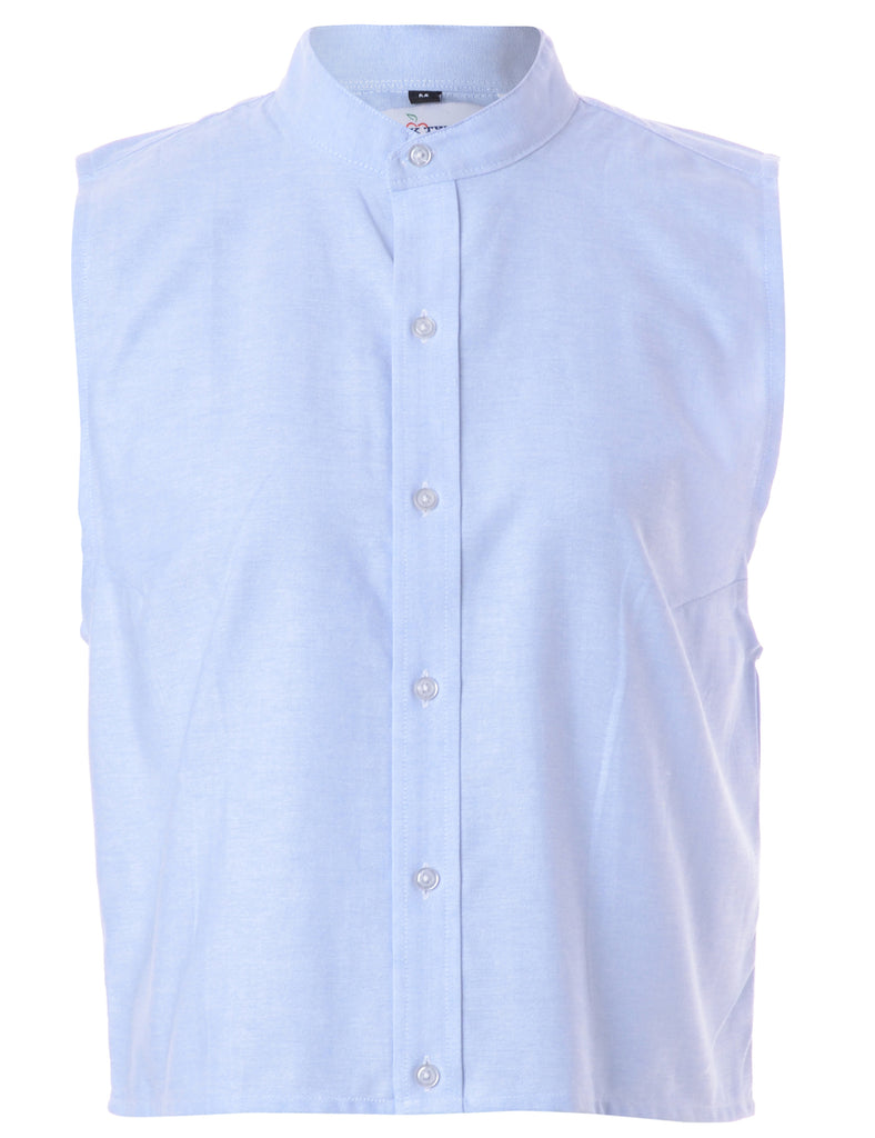 Beyond Retro Label Label Gabi Sleeveless Cropped Shirt