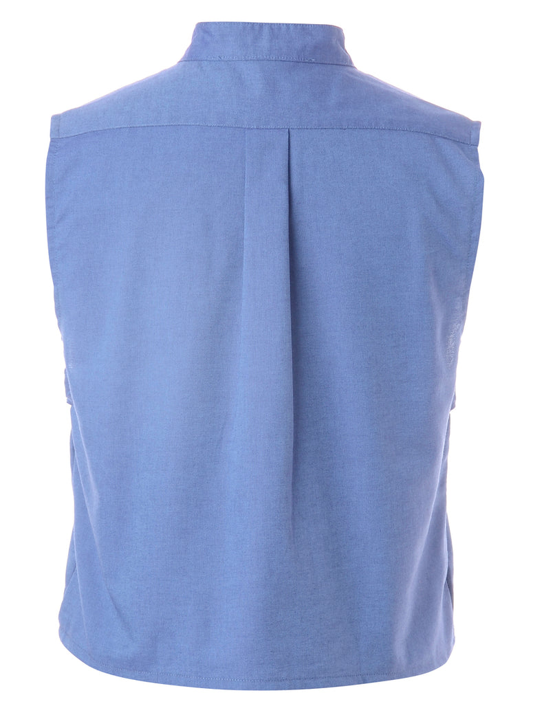 Beyond Retro Label Label Gabi Sleeveless Cropped Shirt