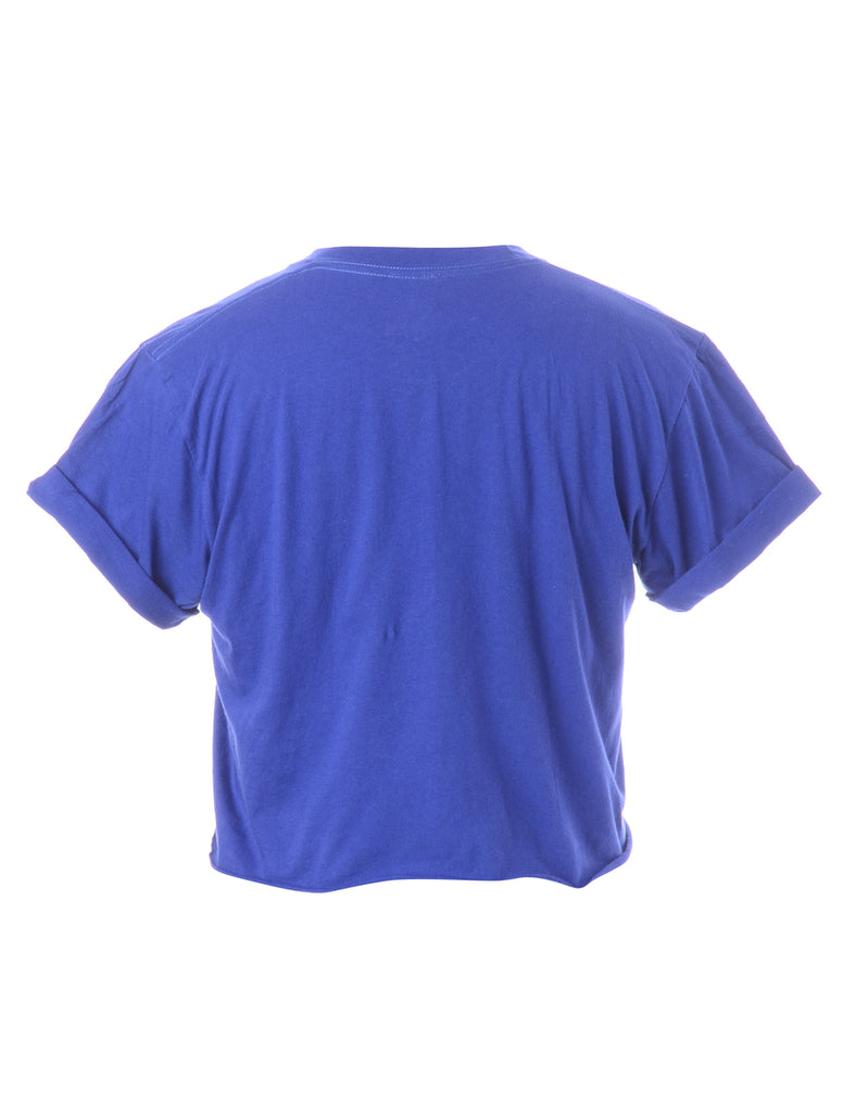 Beyond Retro Label Label Girls Crop T-Shirt