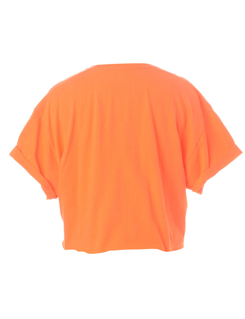 Beyond Retro Label Label Girls Crop T-Shirt
