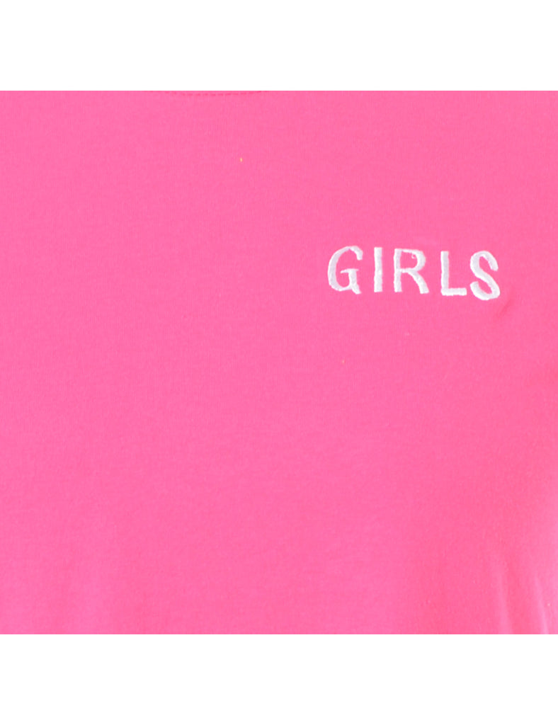 Beyond Retro Label Label Girls Crop T-Shirt