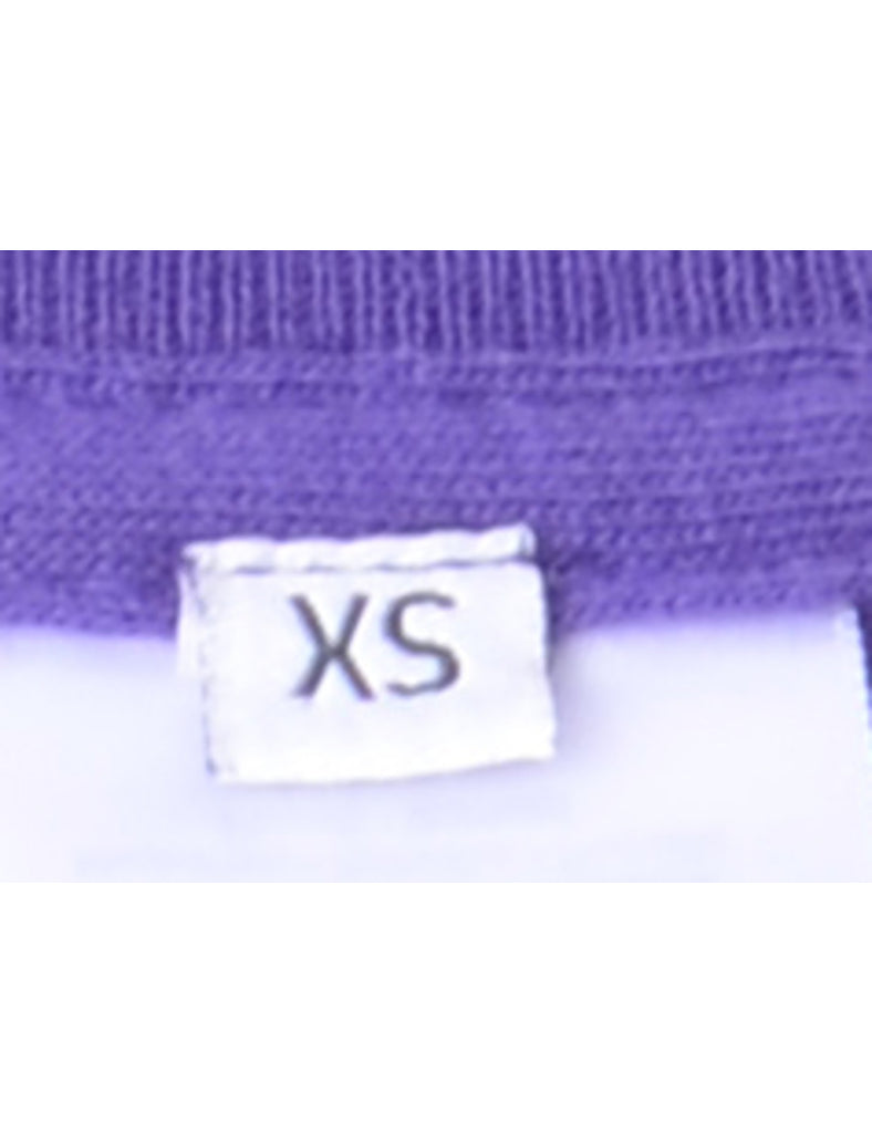 Beyond Retro Label Label Girls Crop T-Shirt