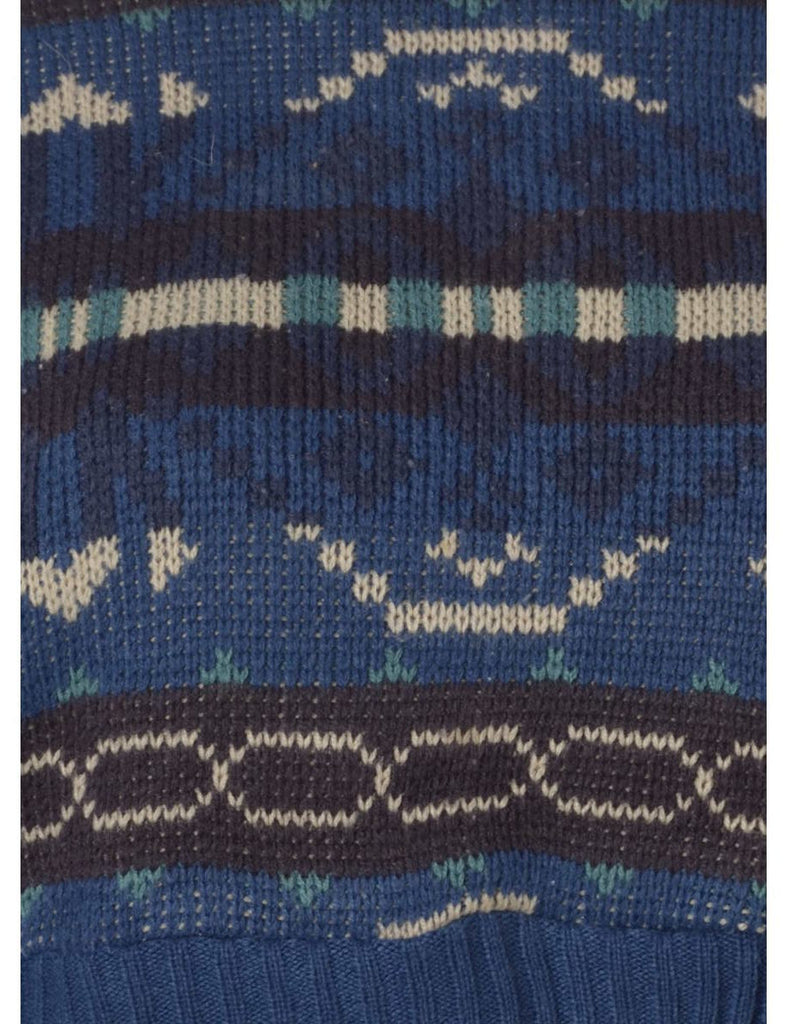 Beyond Retro Label Label Graphic Pattern Cropped Jumper