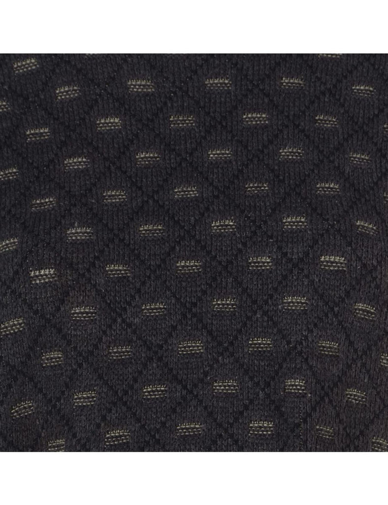 Beyond Retro Label Label Graphic Pattern Cropped Jumper