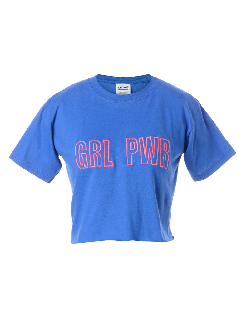 Beyond Retro Label Label GRL PWR Crop Top