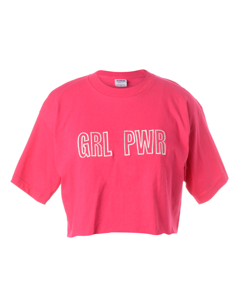 Beyond Retro Label Label GRL PWR Crop Top