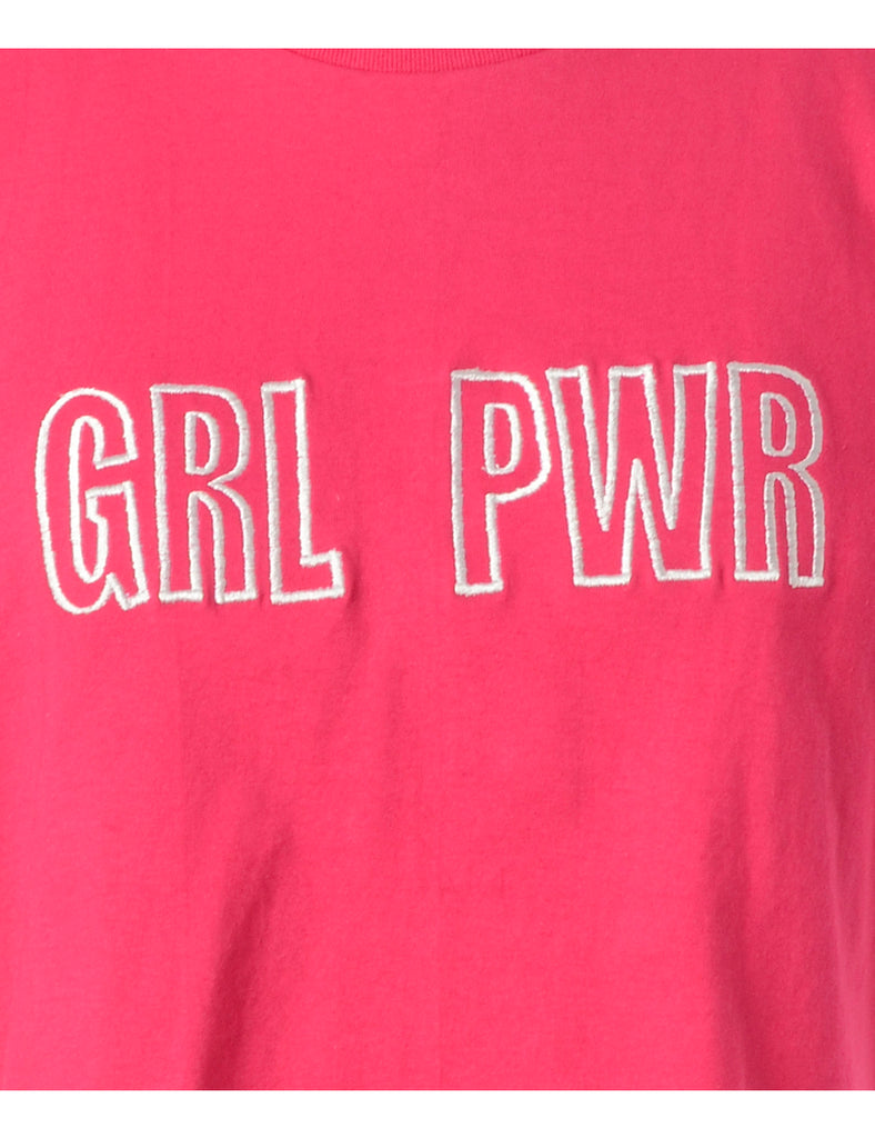 Beyond Retro Label Label GRL PWR Crop Top