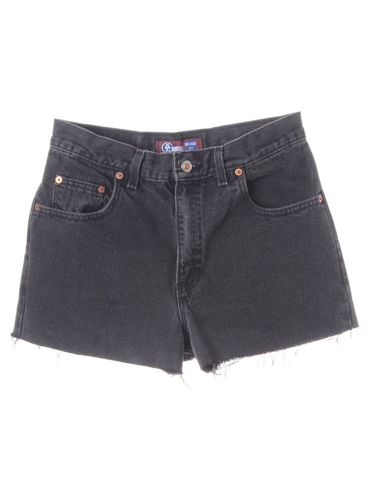 Beyond Retro Label Label GRL PWR Embroidered Denim Shorts