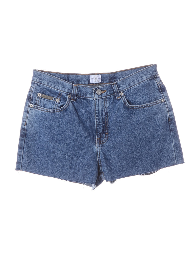 Beyond Retro Label Label GRL PWR Embroidered Denim Shorts