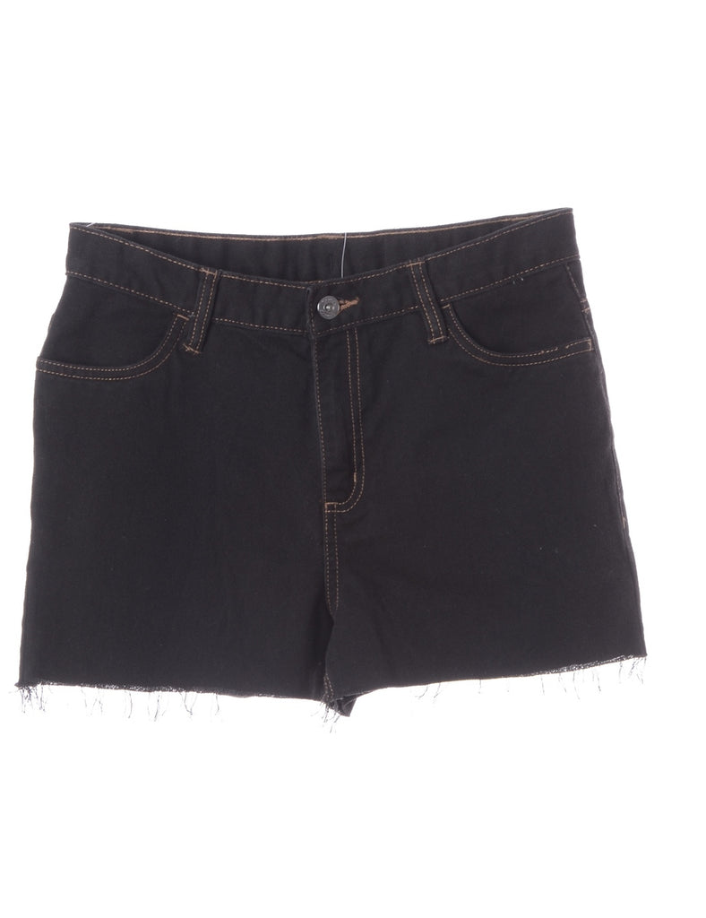 Beyond Retro Label Label GRL PWR Embroidered Denim Shorts