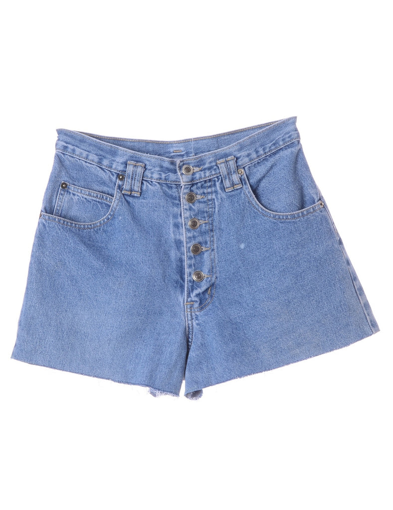 Beyond Retro Label Label GRL PWR Embroidered Denim Shorts