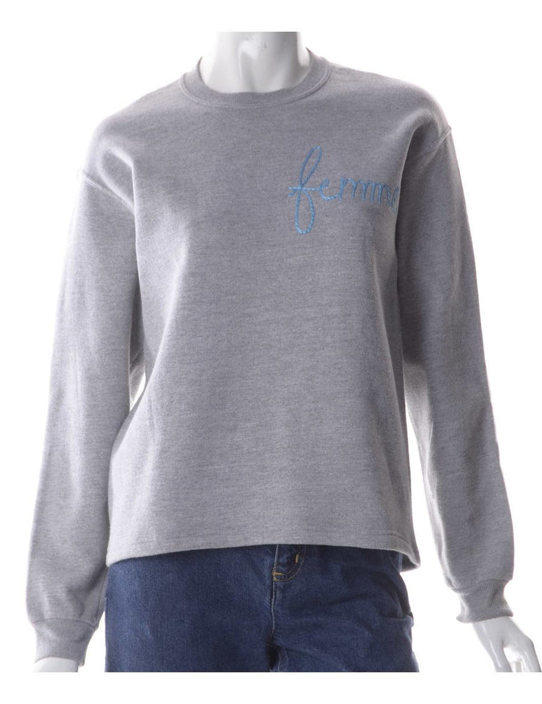 Beyond Retro Label Label Hand Embroidered Sweatshirt