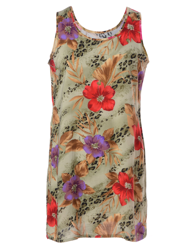 Beyond Retro Label Label Hawaiian Short Dress
