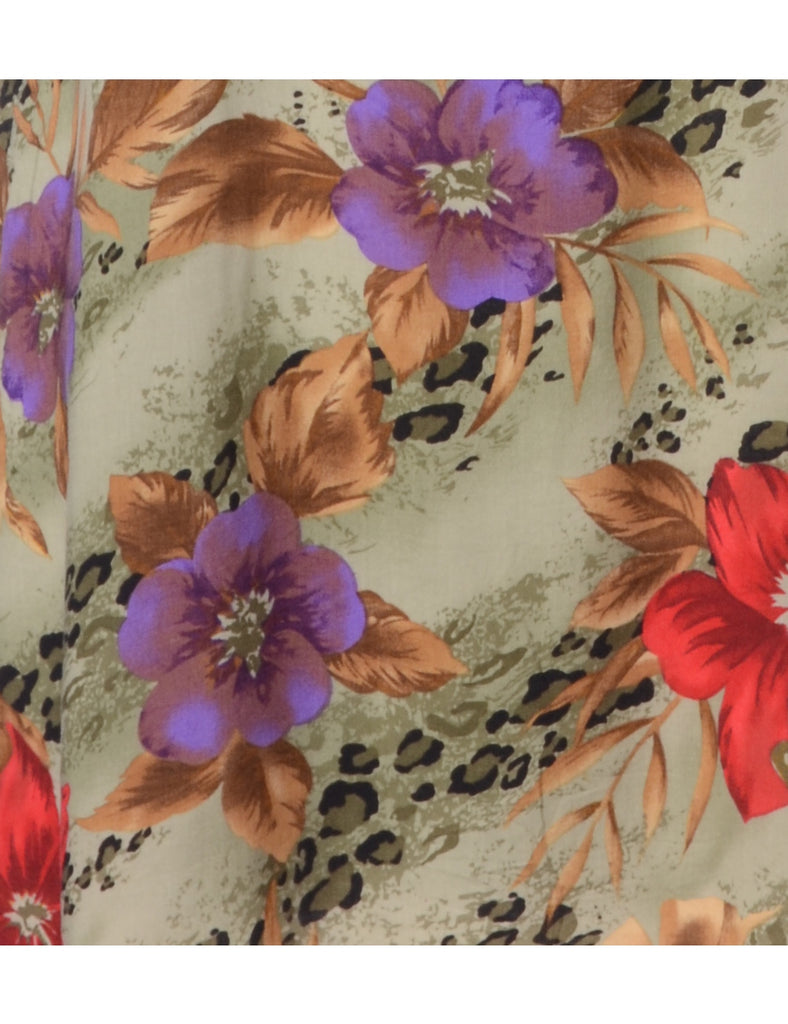 Beyond Retro Label Label Hawaiian Short Dress