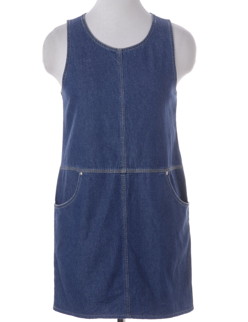 Beyond Retro Label Label Heather Shortened Denim Dress