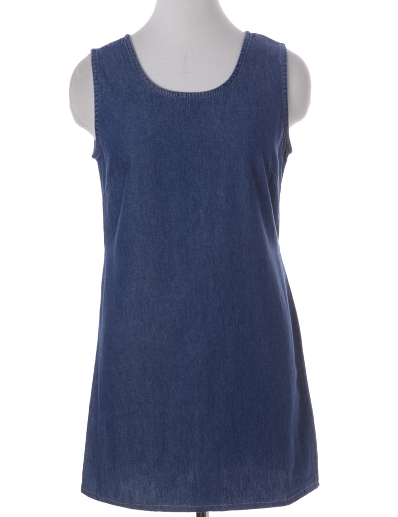 Beyond Retro Label Label Heather Shortened Denim Dress