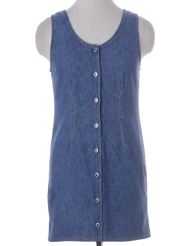 Beyond Retro Label Label Heather Shortened Denim Dress