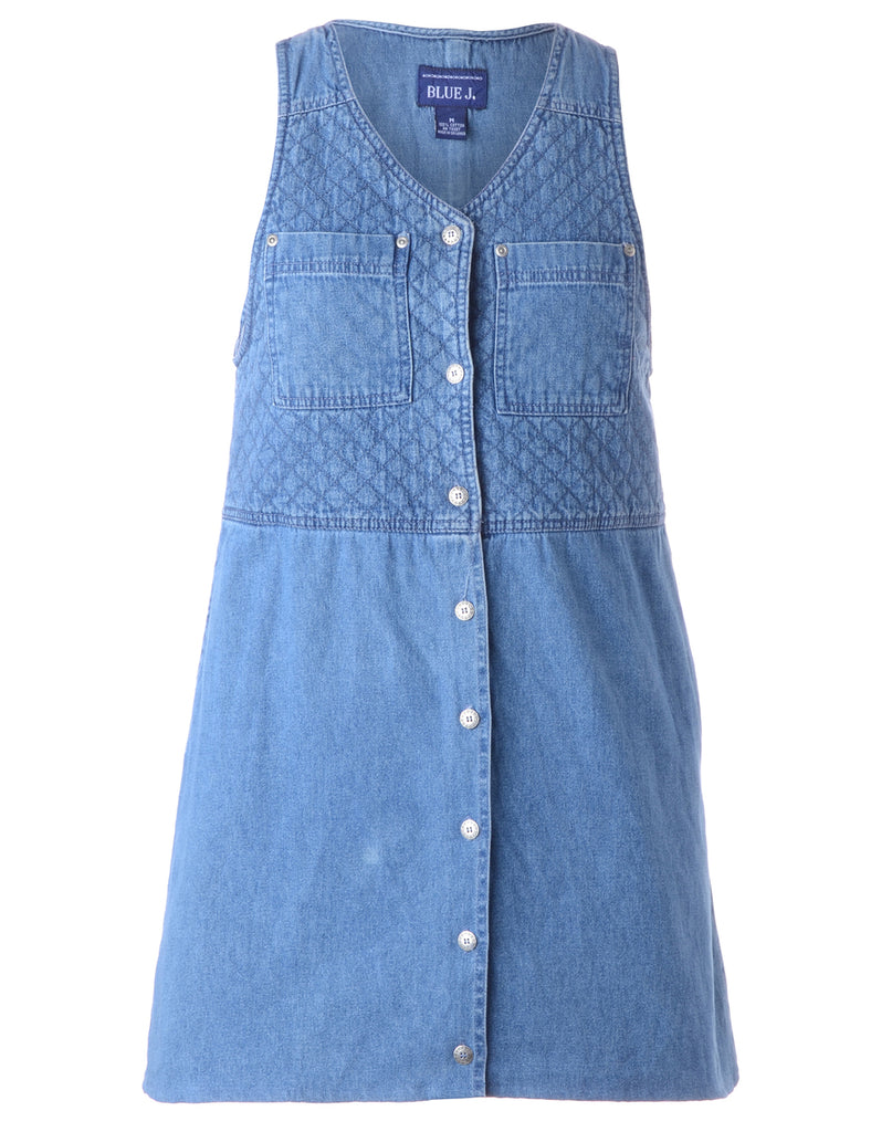 Beyond Retro Label Label Heather Shortened Denim Dress