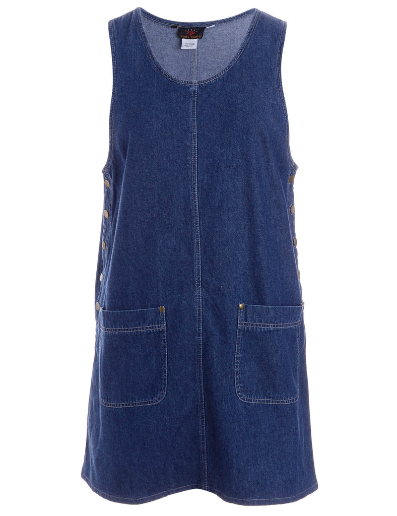 Beyond Retro Label Label Heather Shortened Denim Dress