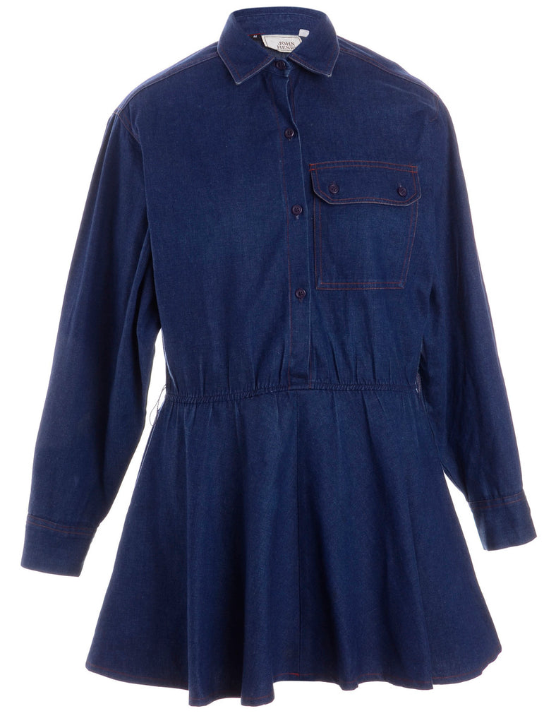 Beyond Retro Label Label Heather Shortened Denim Dress