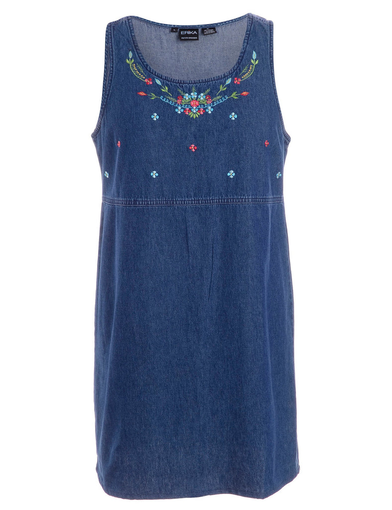 Beyond Retro Label Label Heather Shortened Denim Dress