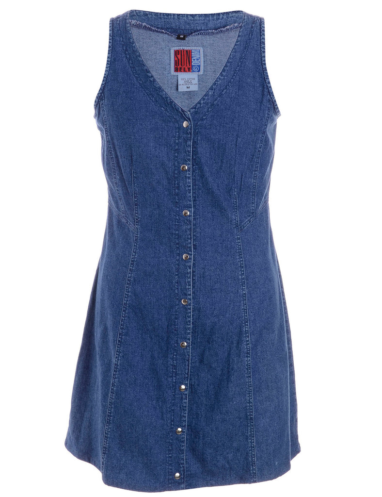 Beyond Retro Label Label Heather Shortened Denim Dress