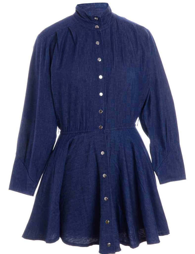 Beyond Retro Label Label Heather Shortened Denim Dress