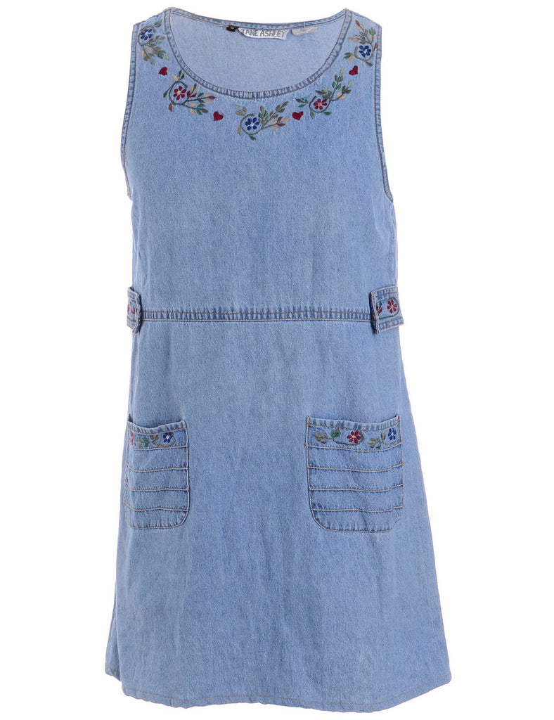 Beyond Retro Label Label Heather Shortened Denim Dress