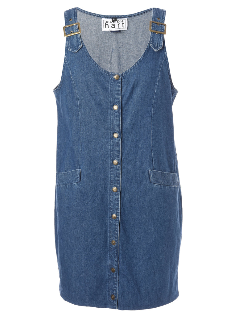 Beyond Retro Label Label Heather Shortened Denim Dress