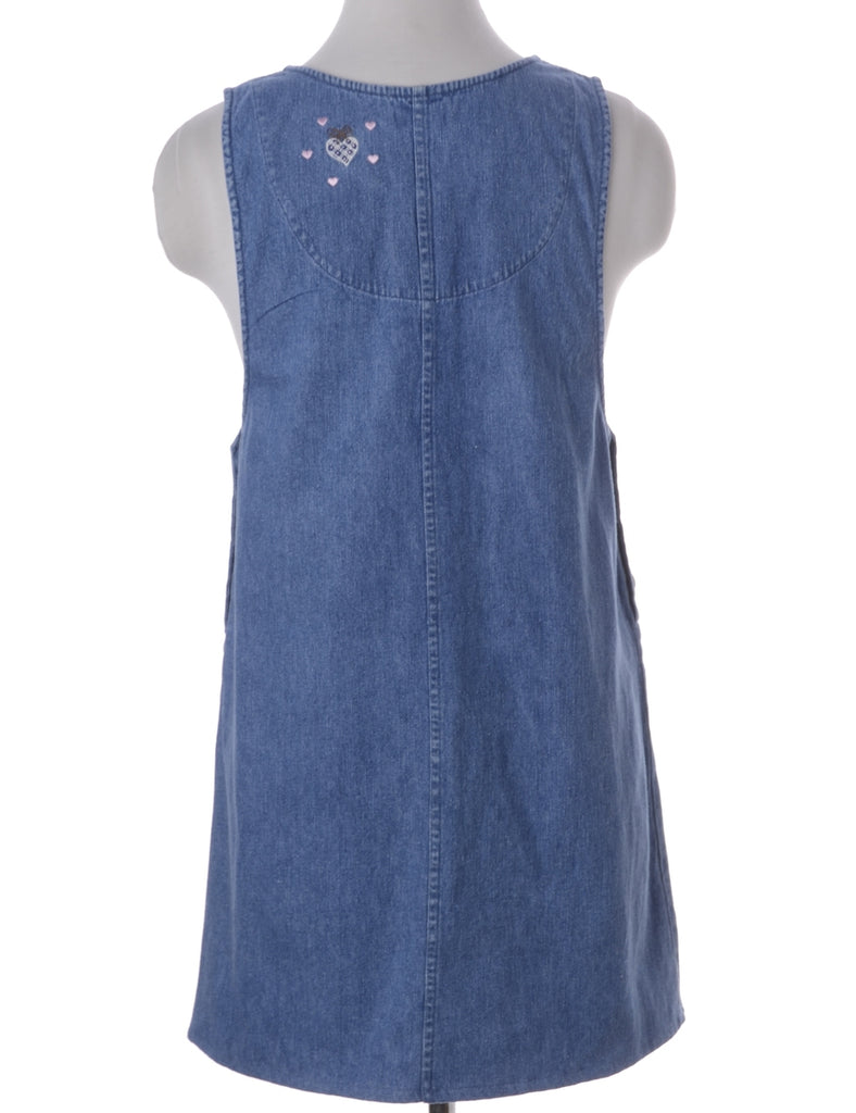 Beyond Retro Label Label Heather Shortened Denim Dress