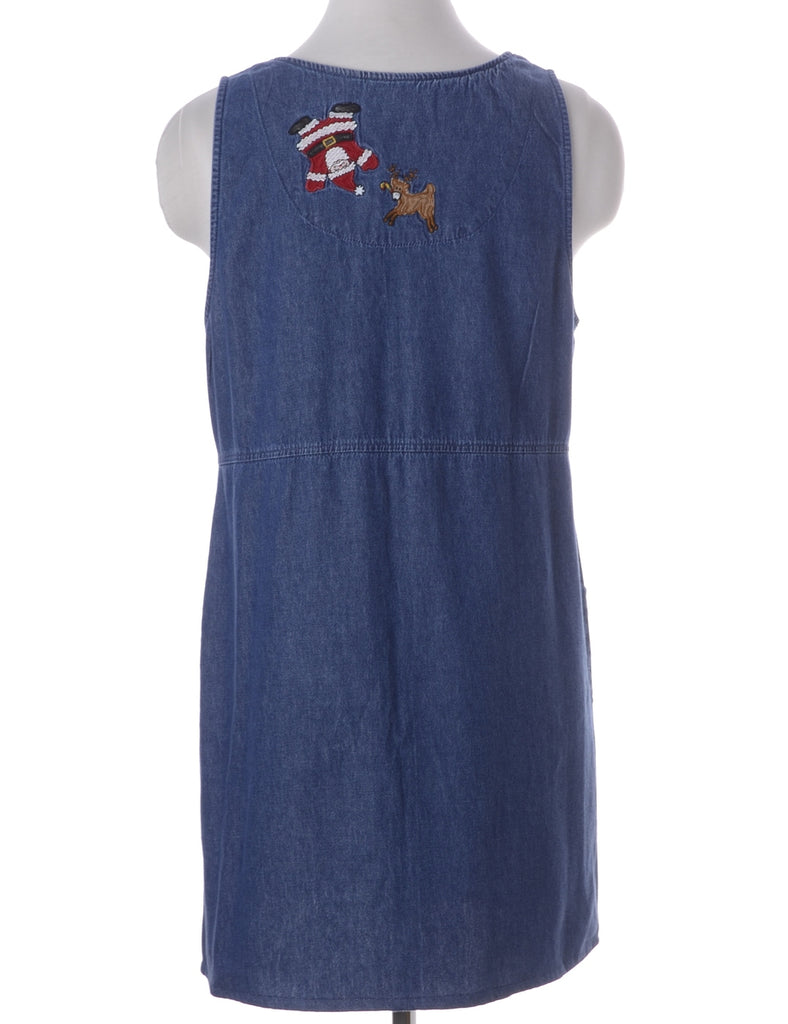 Beyond Retro Label Label Heather Shortened Denim Dress