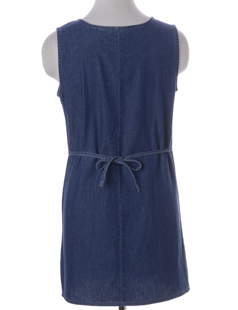 Beyond Retro Label Label Heather Shortened Denim Dress