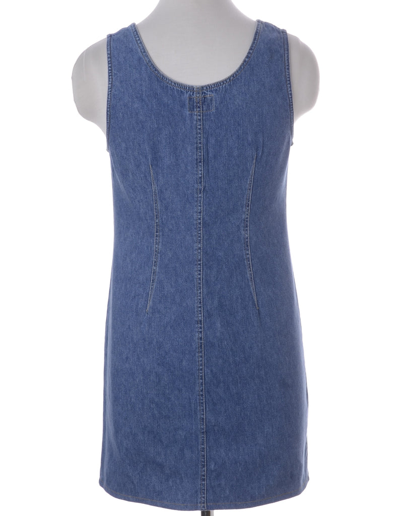 Beyond Retro Label Label Heather Shortened Denim Dress