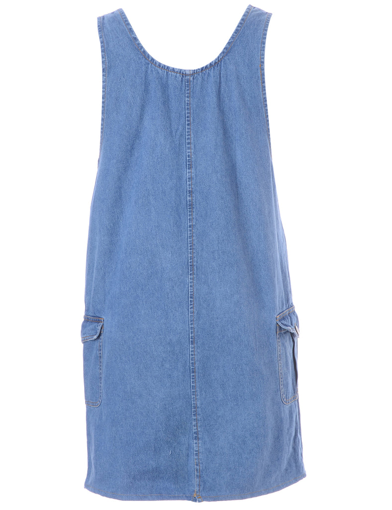Beyond Retro Label Label Heather Shortened Denim Dress