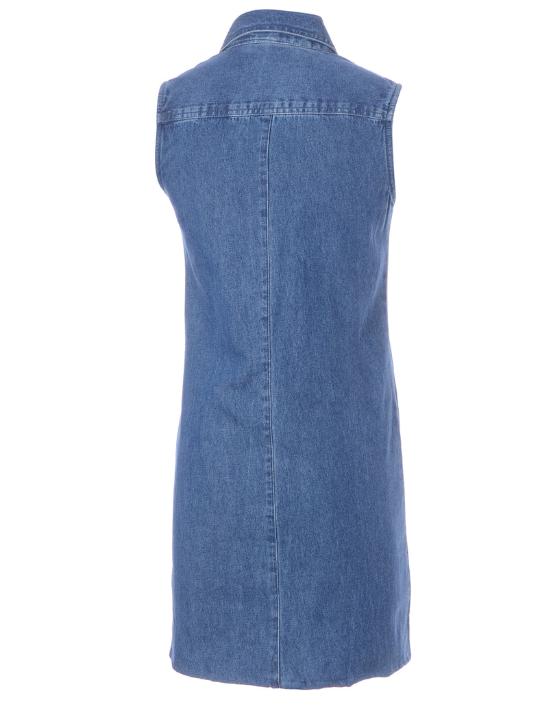 Beyond Retro Label Label Heather Shortened Denim Dress