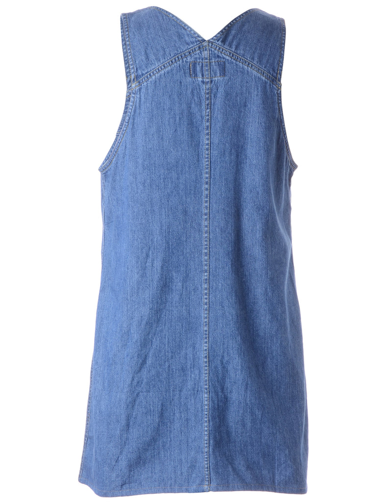 Beyond Retro Label Label Heather Shortened Denim Dress