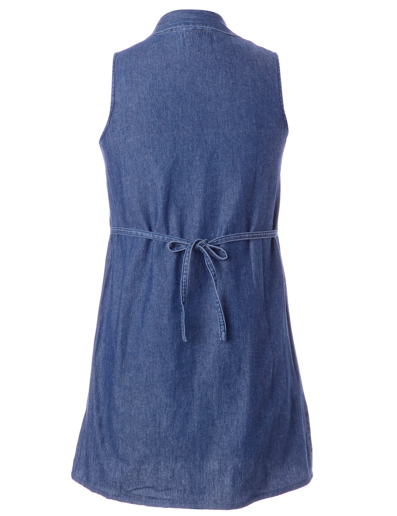Beyond Retro Label Label Heather Shortened Denim Dress