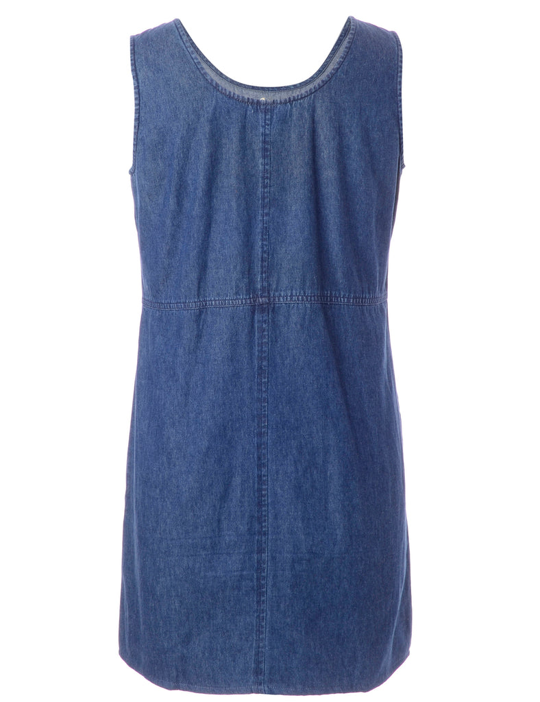 Beyond Retro Label Label Heather Shortened Denim Dress