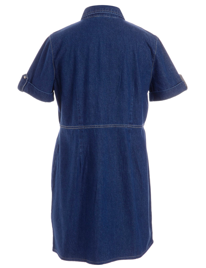 Beyond Retro Label Label Heather Shortened Denim Dress