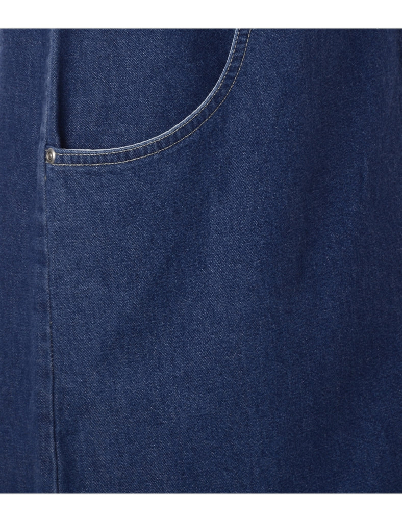Beyond Retro Label Label Heather Shortened Denim Dress